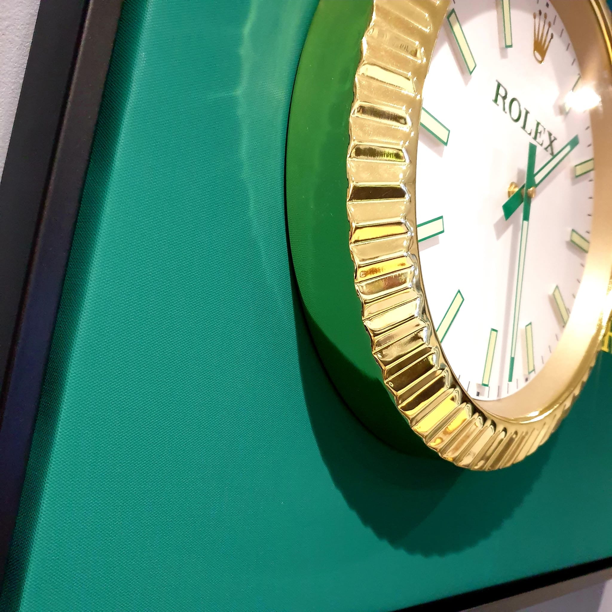 Rolex Datejust Inspired Wall Clock Canvas Art