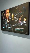 Lewis Hamilton — Silverstone British Grand Prix 2021 Canvas