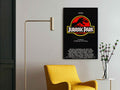 Jurassic Park | Steven Spielberg Classic Movie Poster Box Canvas Print