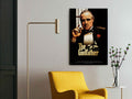 The Godfather | Marlon Brando Classic Movie Poster Box Canvas Print