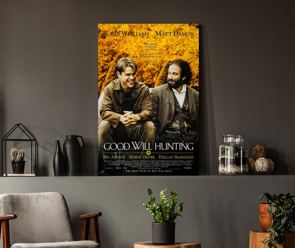 Good Will Hunting | Classic Movie Poster Box Canvas Print