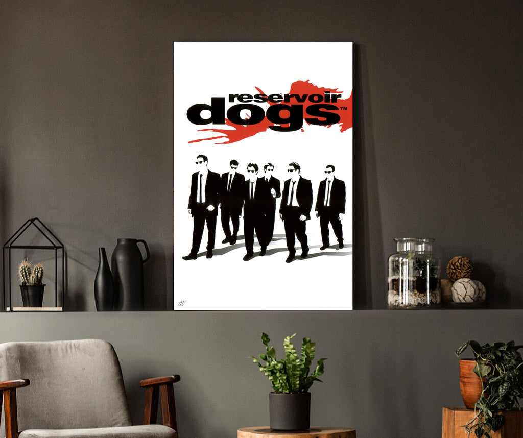Reservoir Dogs | Quentin Tarantino Classic Movie Poster Box Canvas Print