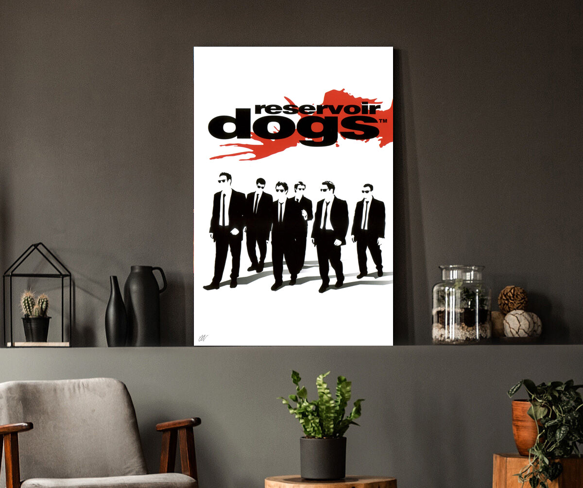 Reservoir Dogs | Quentin Tarantino Classic Movie Poster Box Canvas Print