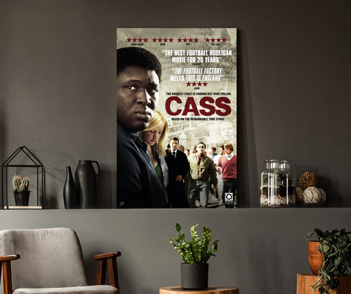 Cass | Nonso Anozie British Football Hooligan Movie Poster Box Canvas Print