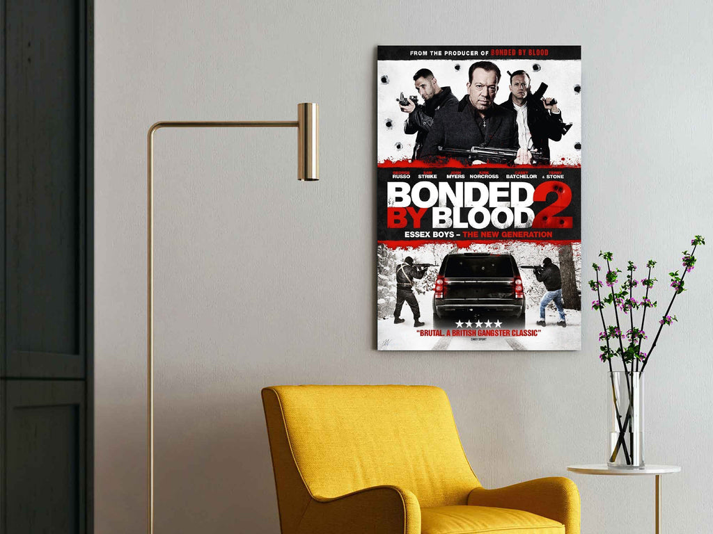 Bonded by Blood 2 | Essex Boys — The New Generation Movie Poster Box Canvas Print
