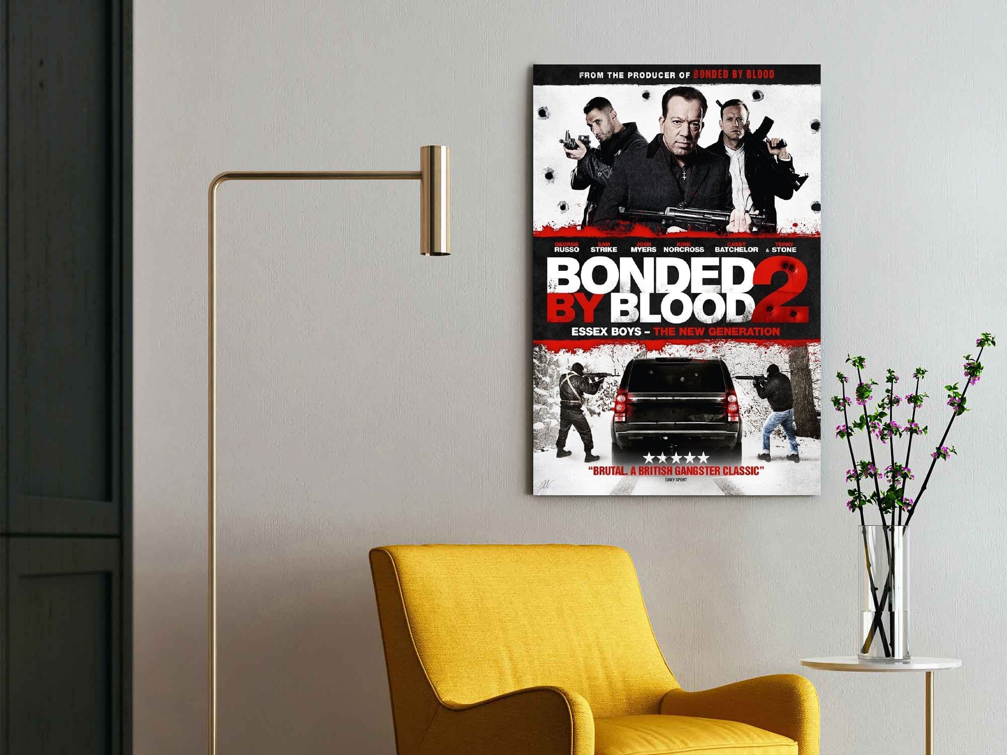 Bonded by Blood 2 | Essex Boys — The New Generation Movie Poster Box Canvas Print