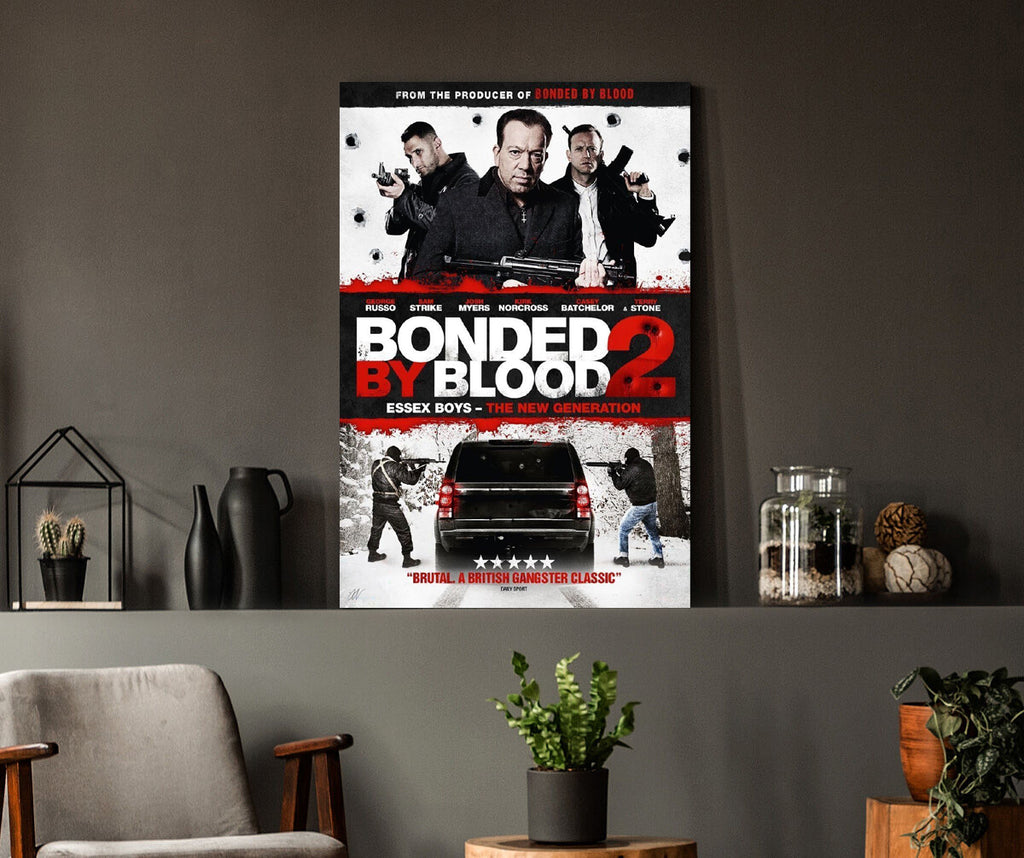 Bonded by Blood 2 | Essex Boys — The New Generation Movie Poster Box Canvas Print