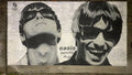 Oasis Definitely Maybe — Street Mural Canvas Print