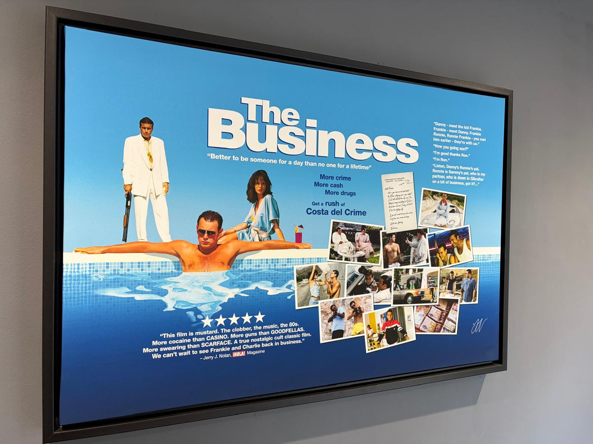The Business | Danny Dyer | Tamer Hassan | Nick Love Movie Poster Box Canvas Print